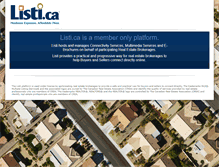 Tablet Screenshot of listi.ca